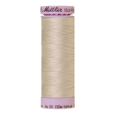Natural - Mettler Silk Finish Cotton Thread - 164 yd - Baquette