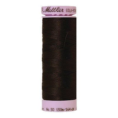 Brown - Mettler Silk Finish Cotton Thread - 164yd - Vanilla Bean