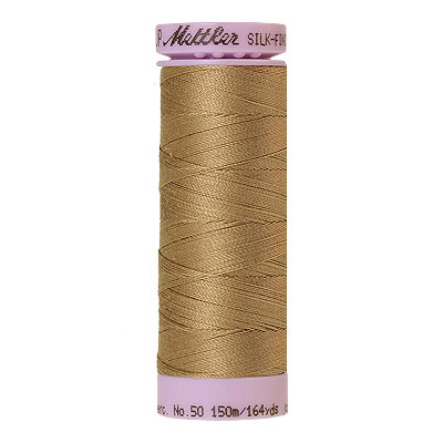 Natural - Mettler Silk Finish Cotton Thread - 164 yd - Ecru
