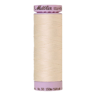 Cream - Mettler Silk Finish Cotton Thread - 164 yd - Dew