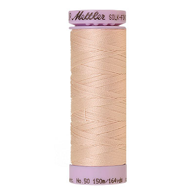 Peach - Mettler Silk Finish Cotton Thread - 164 yd - Lt Peach