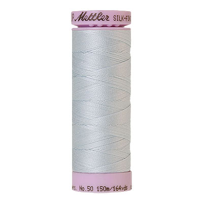 Blue - Mettler Silk Finish Cotton Thread - 164 yd - Powder Blue