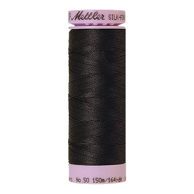 Gray - Mettler Silk Finish Cotton Thread - 164 yd - Flannel Gray