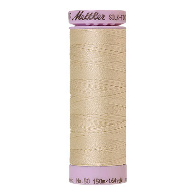 Cream - Mettler Silk Finish Cotton Thread - 164 yd - Pine Nut
