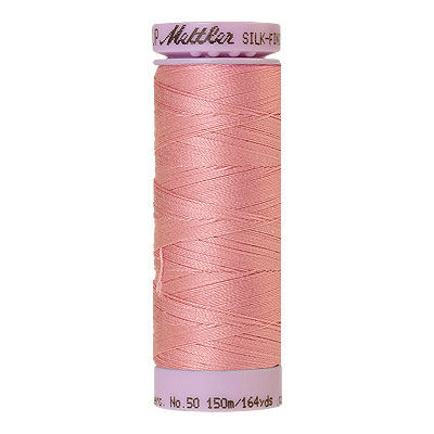 Pink - Mettler Silk Finish Cotton Thread - 164 yd - China Rose