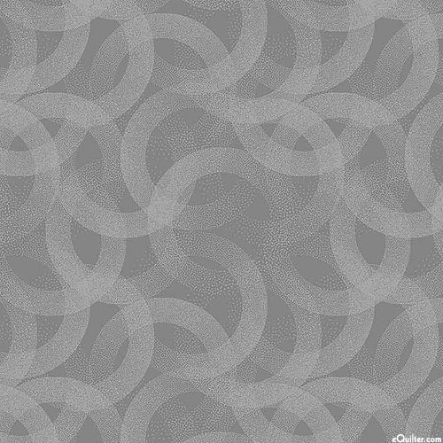 Affinity - Interweaving Circles - Elephant Gray