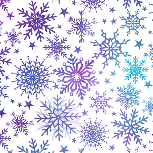Angels On High - Snowflake Dances - White - DIGITAL