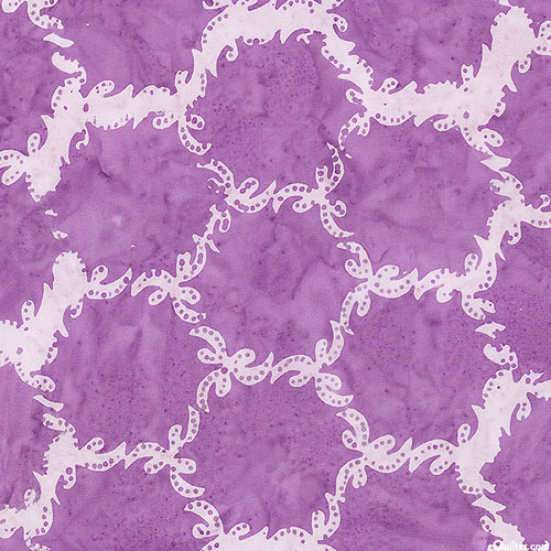 Spectrum - Sea Shapes Batik - Heather Purple