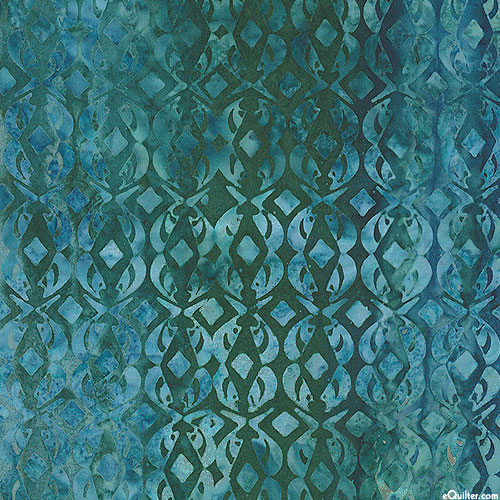Vintique - Royal Wallpaper Batik - Teal