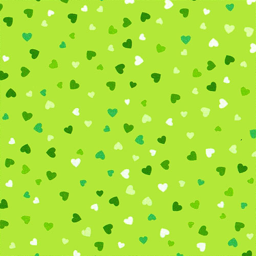 Celebrations - Lucky Hearts - Neon Green