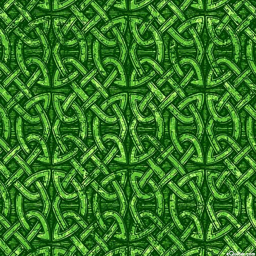 Connemara - Celtic Knot - Hunter Green