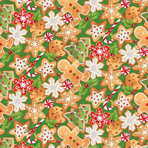 Christmas Wonder - Gingerbread Cookies - Evergreen