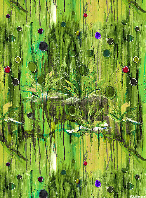 Eau de Parfum - Abstract Blooms - Parrot Green