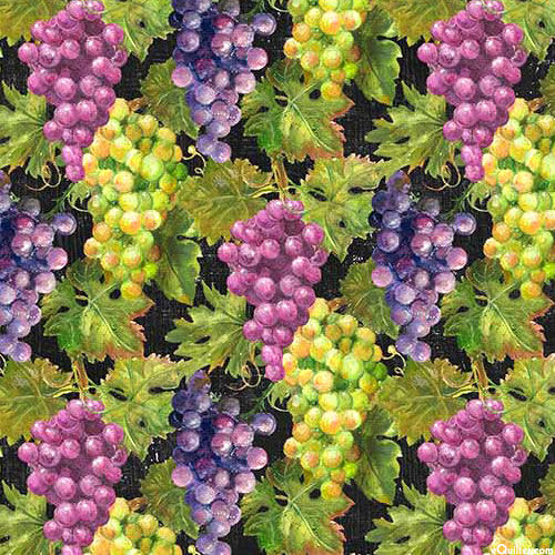 Life Happens Wine Helps - On The Vine - Black - DIGITAL