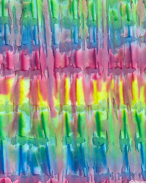 Color Me Banyan - Cross-Striped Hand-Dye - Rainbow