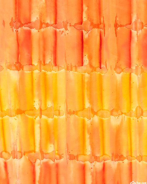 Color Me Banyan - Cross-Striped Hand-Dye - Papaya