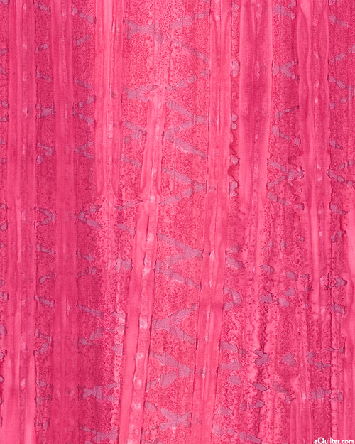 Brush Strokes - Curtains Hand-Dye - Hot Pink