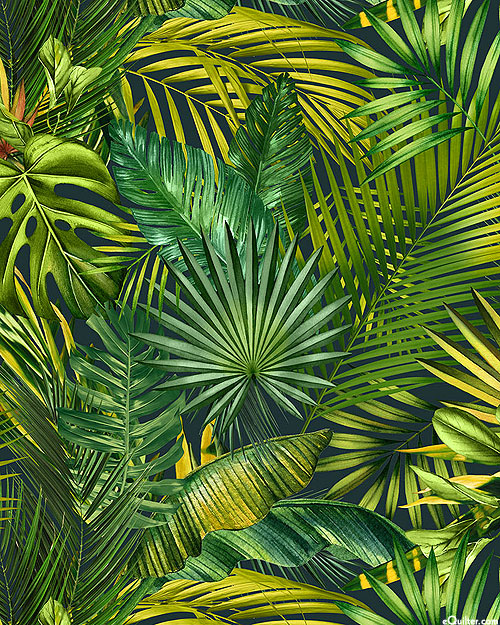 Jungle Queen - Rain Forest Flora - Leaf Green