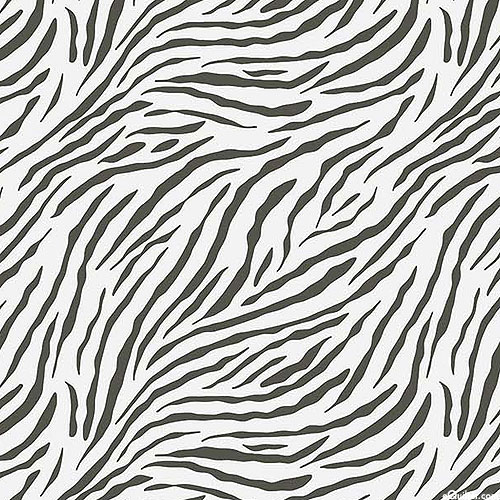 Baby Safari - Zebra Stripes - Eggshell