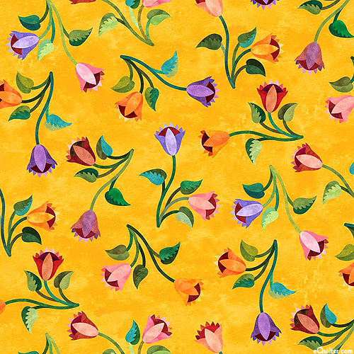 Flamenco - Graphic Tulips - Marigold