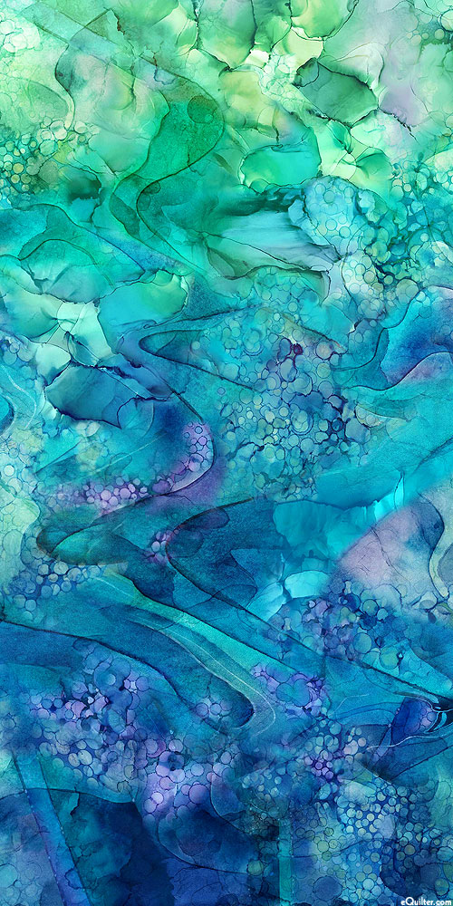 Bliss Ombre - Mineral Deposits - Turquoise - DIGITAL