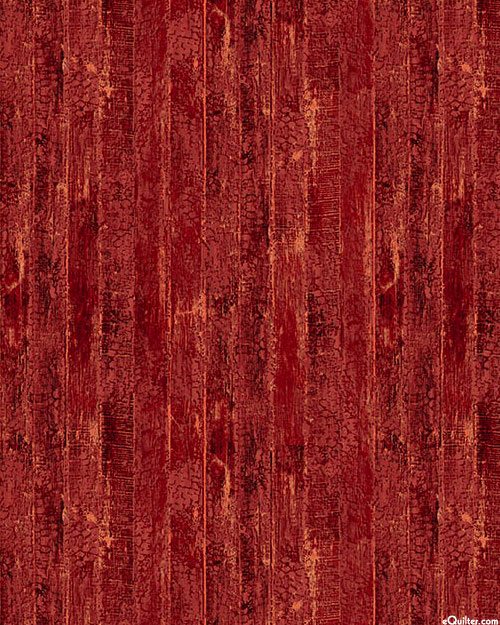 Naturescapes - Mahogany Planks - Brick Red