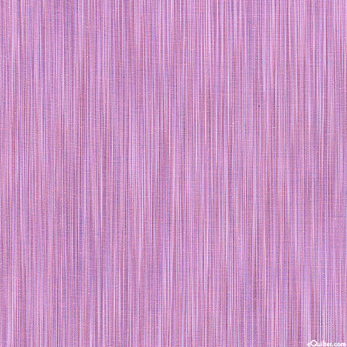 Space Dye - Ikat Slub - Lavender Purple