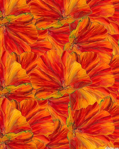 Wildflower - Poppy Fields - Persimmon