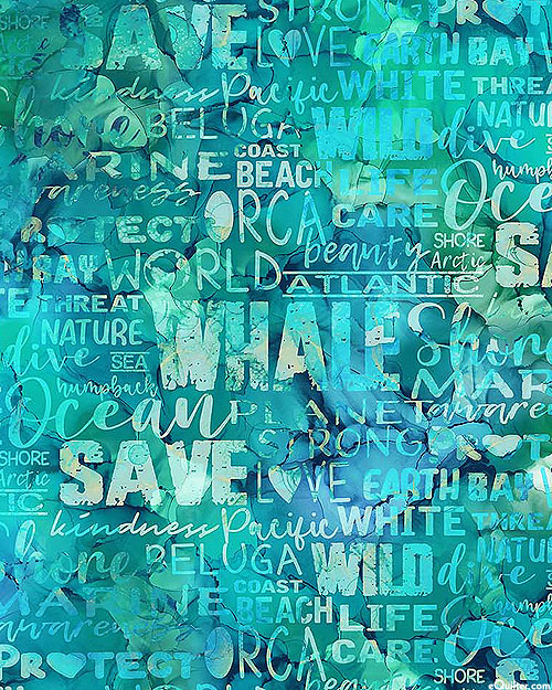 Whale Song - Save The Whales - Teal - DIGITAL