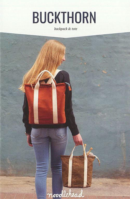 Buckthorn Backpack & Tote - Pattern by Noodlehead