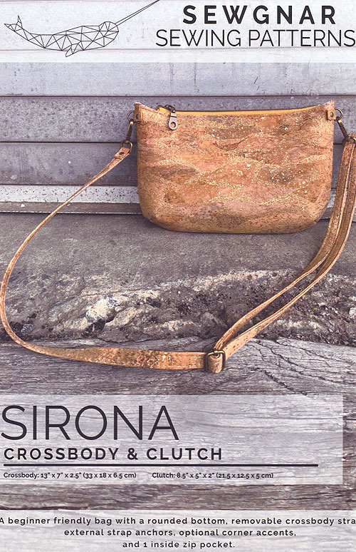 Sirona Crossbody & Clutch - Pattern by Sewgnar Sewing