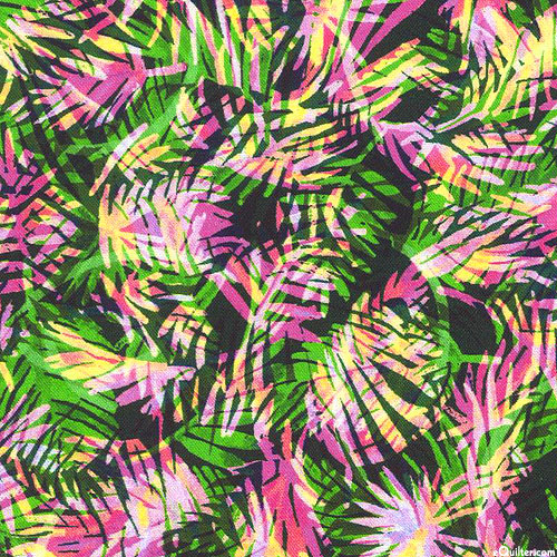 Mystic Nature - Magic Palms - Midnight Green