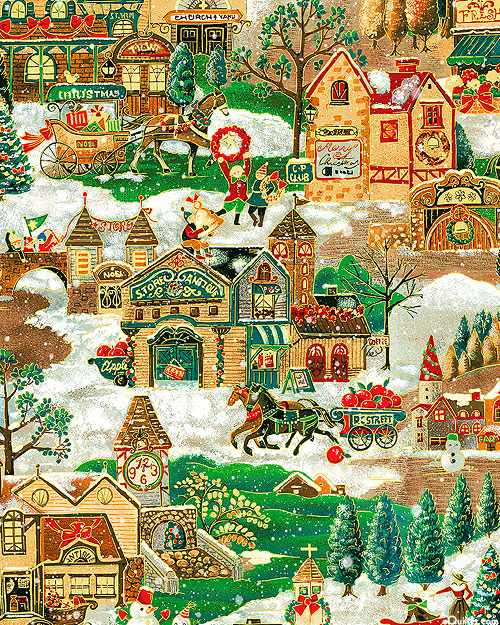 Noel - Christmas Village - Ginger Gold - DIGITAL
