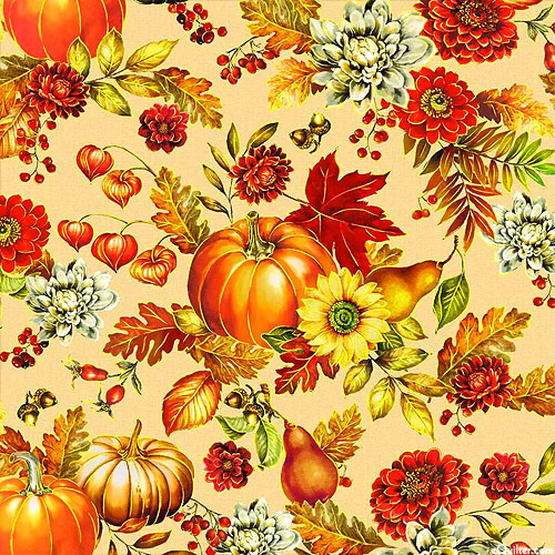 Golden Harvest - Autumn Bounty - Sandy Beige - DIGITAL