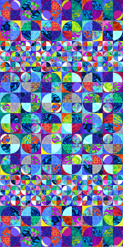 Fractal Forest - Mosaic Circles - Multi - DIGITAL