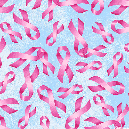 A Pink Celebration - Binding Ribbons - Sky Blue