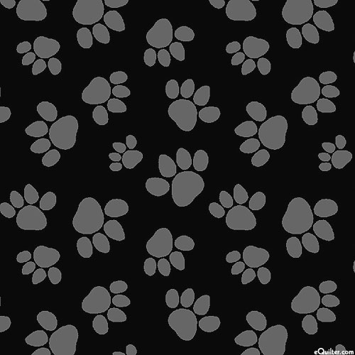 Paw-sitively Awesome - Puppy Paws - Black