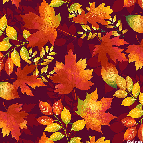 Seeds of Gratitude - Autumn Leaves - Mulberry