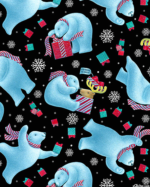 12 Days of Christmas - Polar Bear Gift Swap - Black