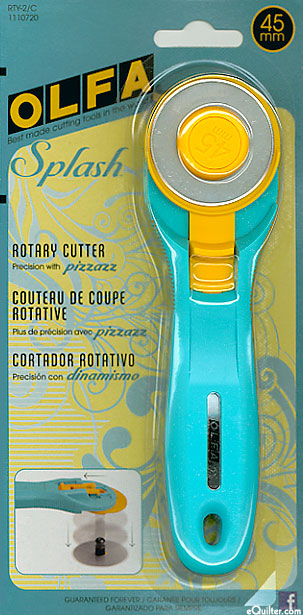 Olfa Splash Rotary Cutter - Aqua