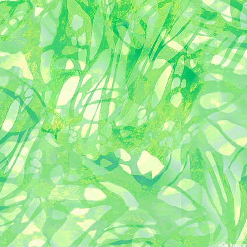 Nature's Iris - Verdant Growth - Lime Green - DIGITAL