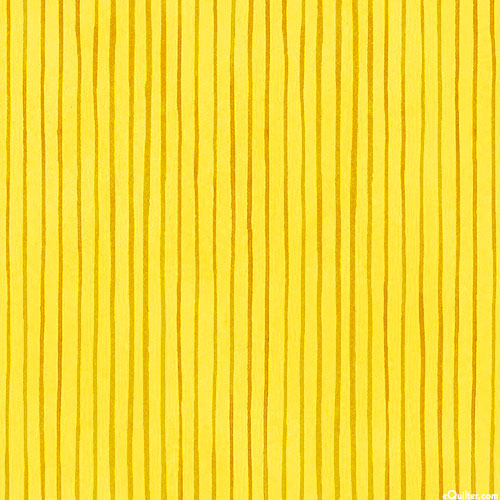 Gourmet to Go - Cupcake Stripe - Daffodil Yellow