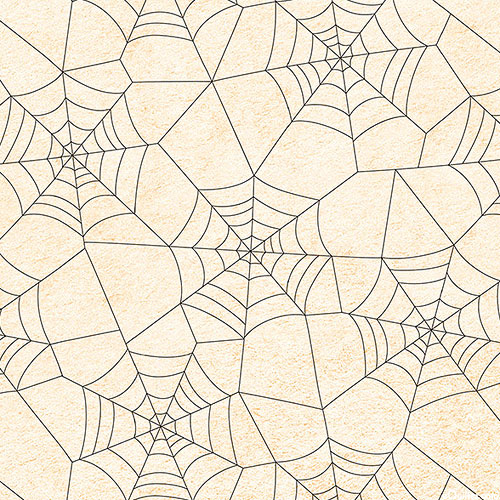 Happy Haunting - Wicked Webs - Parchment Beige
