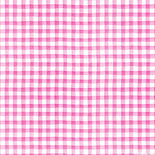 Hoppy Easter - Checkered Springtime - Raspberry Pink