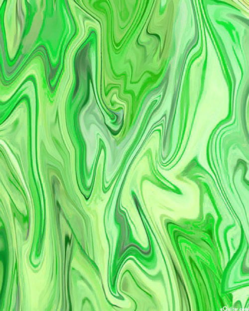 Marble Studio - Paint Pour - Sprout Green