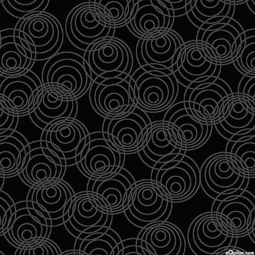 Onyx - Cascading Spirals - Black