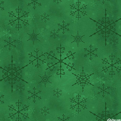 Gnome's Home Tree Farm - Snowflakes - Evergreen