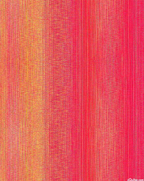 Ombre Color Cascade - Persimmon - 108" QUILT BACKING