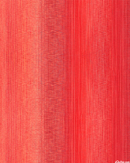 Ombre Color Cascade - Scarlet Red - 108" QUILT BACKING