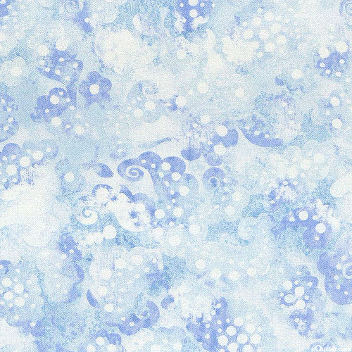 Day Dreams - Floral Mist - Periwinkle - 108" QUILT BACKING